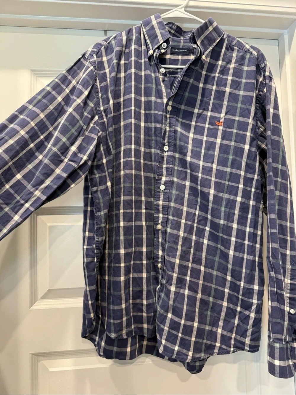 Southern Marsh Plaid Button-Down Shirt